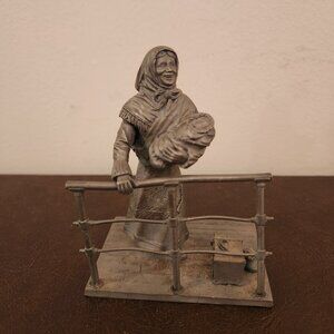 Franklin Mint pewter figurine depicting "
